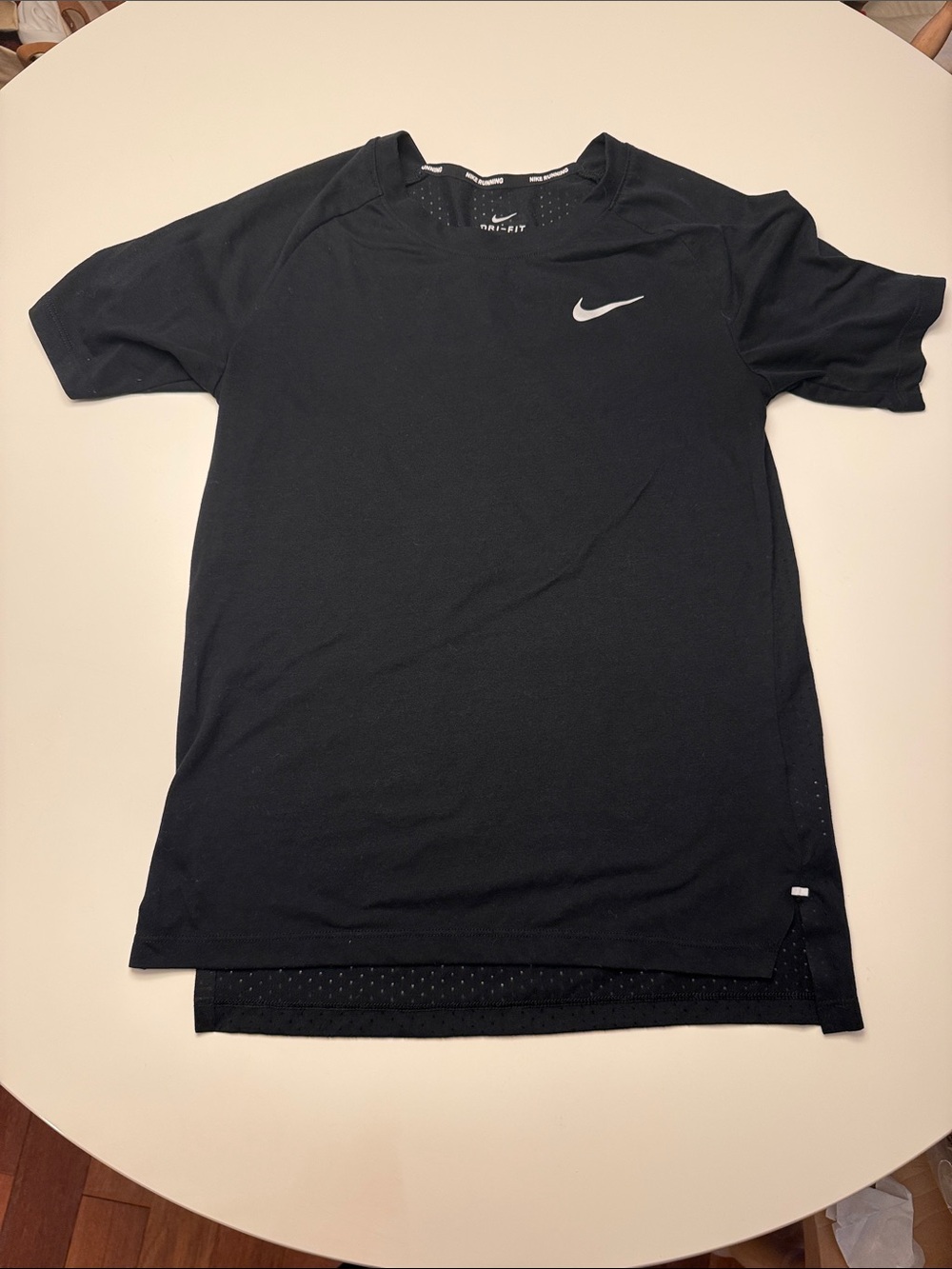 Nike Women’s Dri-FIT Running Shirt | Size XS | Black
